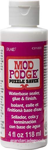 Mod Podge 4 Oz Pussel Saver, syntetiskt material, vit, 12,7 x 4,1 cm 28995112232