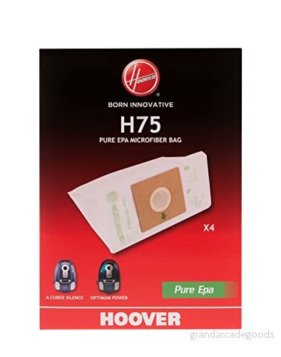 Hoover H75 Dammsugarpåse Pure Epa (x4), Original 8016361896932