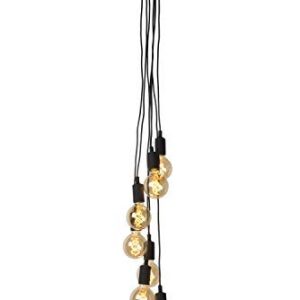 Lucide FIX MULTIPLE pendellampor 7xE27 svart 5411212082879 Lucide FIX MULTIPLE pendellampor 7xE27 svart 5411212082879