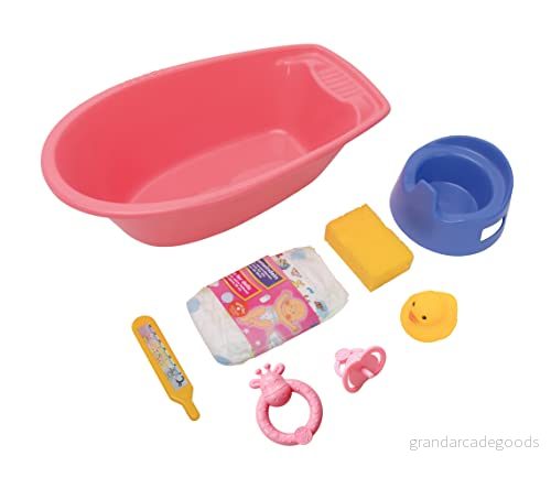 Heless Doll bath with accessories 8 pcs. 4001949009143