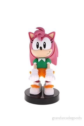 Cable Guys Amy Rose Sonic the Hedgehog Gaming Accessories Holder & Phone for most Controller (Xbox, Play Station, Nintendo Switch) 5060525893803