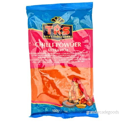 [ 3 x 100 g] TRS chilipulver extra hett / 5017689001360