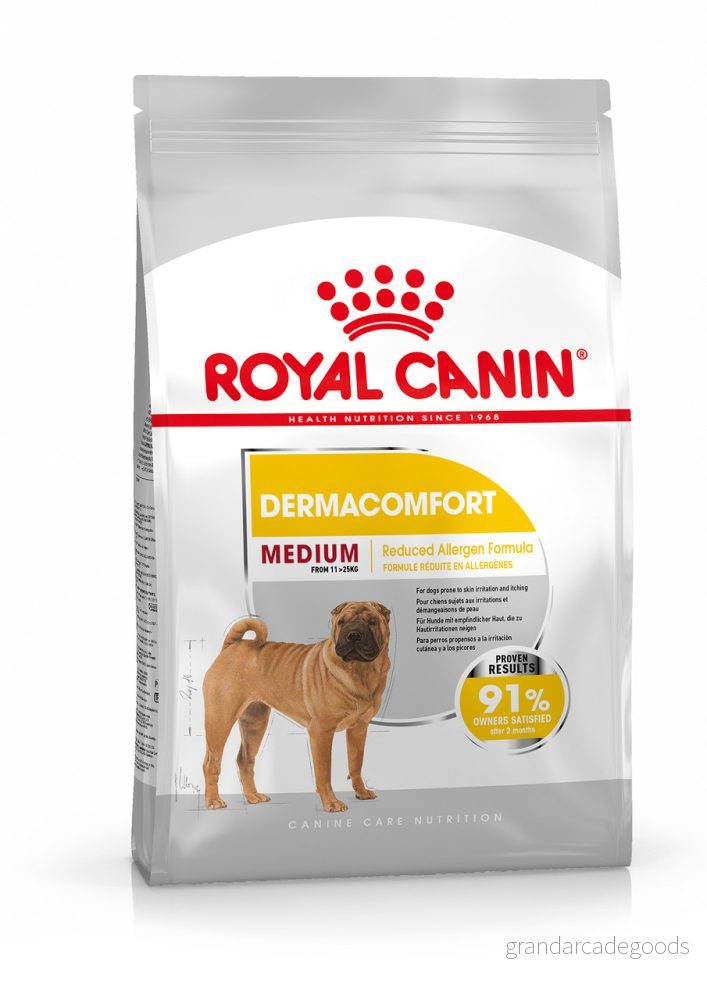 Dermacomfort Adult Medium Torrfoder för hund 3 kg 3182550773829