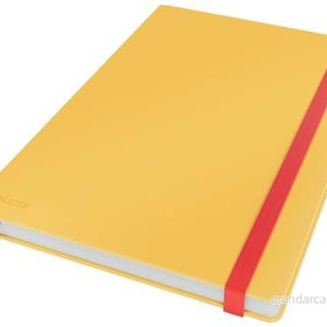 Leitz Cosy Anteckningsbok L Soft Touch Rutad med hårt omslag Gul 4002432125937 Leitz Cosy Anteckningsbok L Soft Touch Rutad med hårt omslag Gul 4002432125937