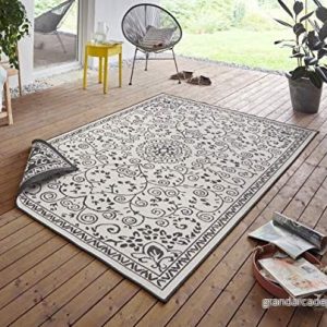 bougari inomhus & utomhus toalettmatta len svart kräm, 80 x 150 cm 4260628029692 bougari inomhus & utomhus toalettmatta len svart kräm, 80 x 150 cm 4260628029692