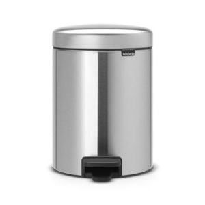 Brabantia NewIcon Treteimer sanft schließend, Kunststoff Inneneimer, Matt Steel, 5 Liter 8710755112645 Brabantia NewIcon Treteimer sanft schließend, Kunststoff Inneneimer, Matt Steel, 5 Liter 8710755112645