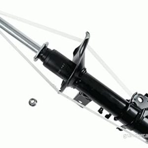 SACHS 230 467 Amortisseur gauche Pression de gaz Système bitube Jambe suspension Goujon en haut 4013872322480