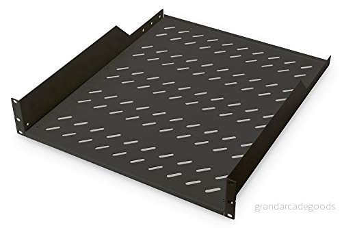 DIGITUS DN 19 TRAY 2 55 SW Hylla, Svart, 50 x 60 10 cm 4016032256830