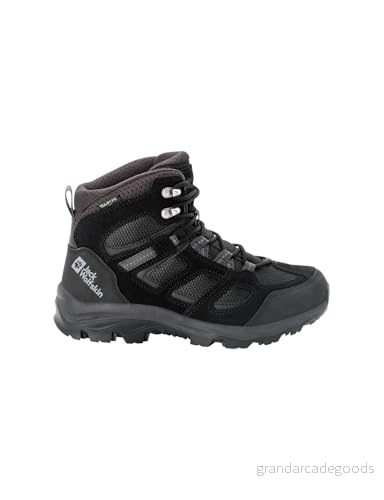 Jack Wolfskin Dam Vojo 3 Texapore Mid W utomhusskor, Svart V2, 38 EU 4064993755282
