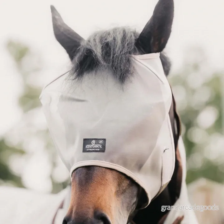 Kentucky Flugmask klassisk utan öron beige cob 5407008898878