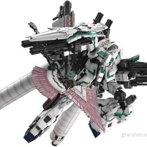 Bandai Model Kit Gundam RG 1/144 RX 0 Full Armor Enhörning Modellsats, BAS505586 4573102555861 Bandai Model Kit Gundam RG 1/144 RX 0 Full Armor Enhörning Modellsats, BAS505586 4573102555861