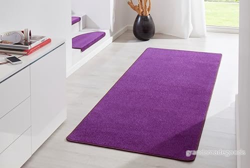 HANSE Home tjusig löpare 80x300 cm lila 4260525250113