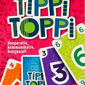 Schmidt Spiele 75051 Tippi Toppi, kortspel, färgglada 4001504750510