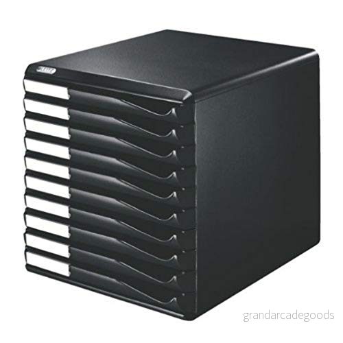 Leitz 52940095, Svart, A4,A5,A6, Stående, 10 låda(n), Kuvert, Mapp, Brev, Not, 4,3 kg 4002432363384 Leitz 52940095, Svart, A4,A5,A6, Stående, 10 låda(n), Kuvert, Mapp, Brev, Not, 4,3 kg 4002432363384