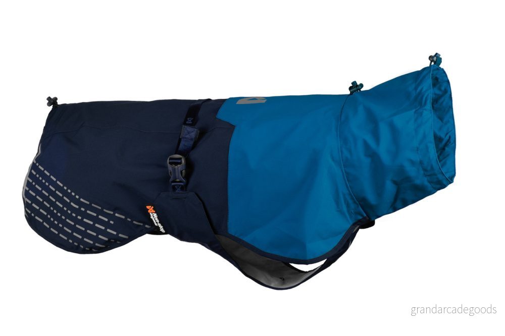 Non stop dogwear Fjord regnrock Blå 2963 regnskydd, storlek: 50, / svart 7071652294218
