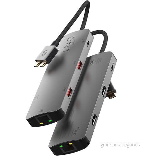 LINQ 7 in 2 PRO D2 Edition USB C Multiport Hub Grå 8718969050036