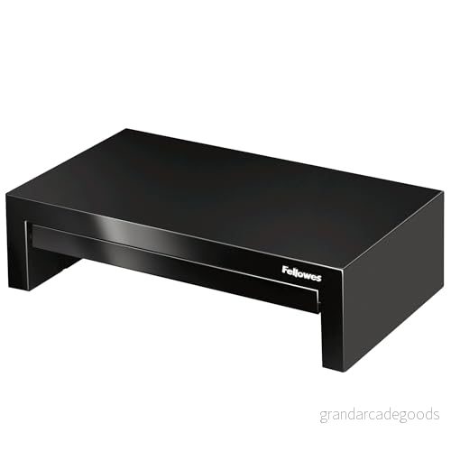 Fellowes Designer Suites Monitorriser - Höjdjusterbart Bildskärmsställ Svart 43859528042