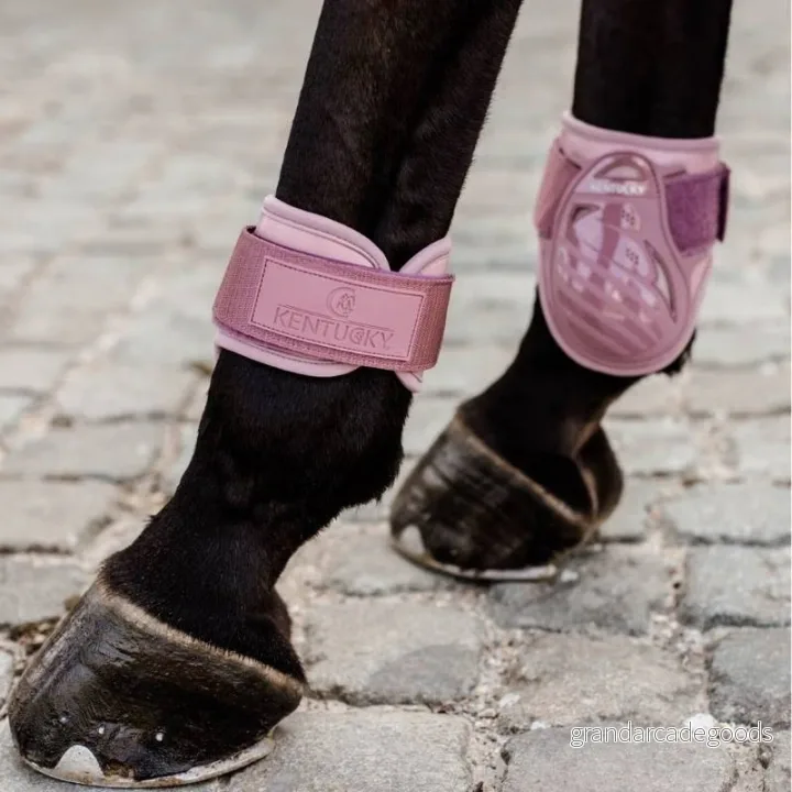 Kentucky Horsewear Pansarmössor bambu för unga hästar, storlek: M, färg: gammal ros 5407008897185