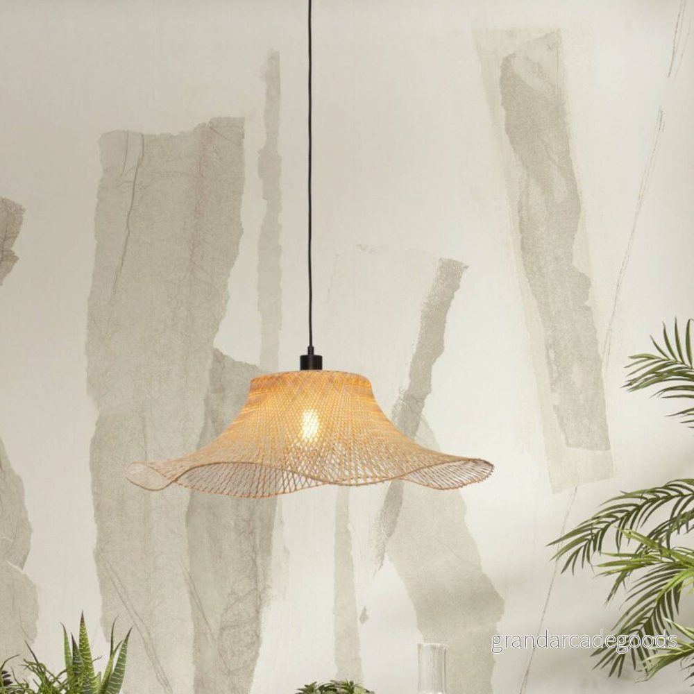 GOOD & MOJO Ibiza hängande lampa Ø 65 cm naturlig 8716248090346 GOOD & MOJO Ibiza hängande lampa Ø 65 cm naturlig 8716248090346