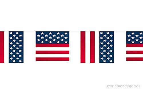 Folat USA Party Bunting 10 meter 8714572296557