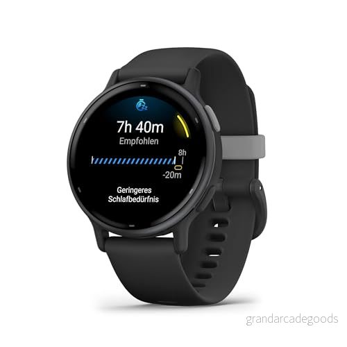 Garmin vivoactive 5 smartwatch AMOLED, Black 753759324902