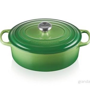 Le Creuset Casserole Oval Signature Bamboo ø 29 cm / 4.7 Liter 24147317906 Le Creuset Casserole Oval Signature Bamboo ø 29 cm / 4.7 Liter 24147317906