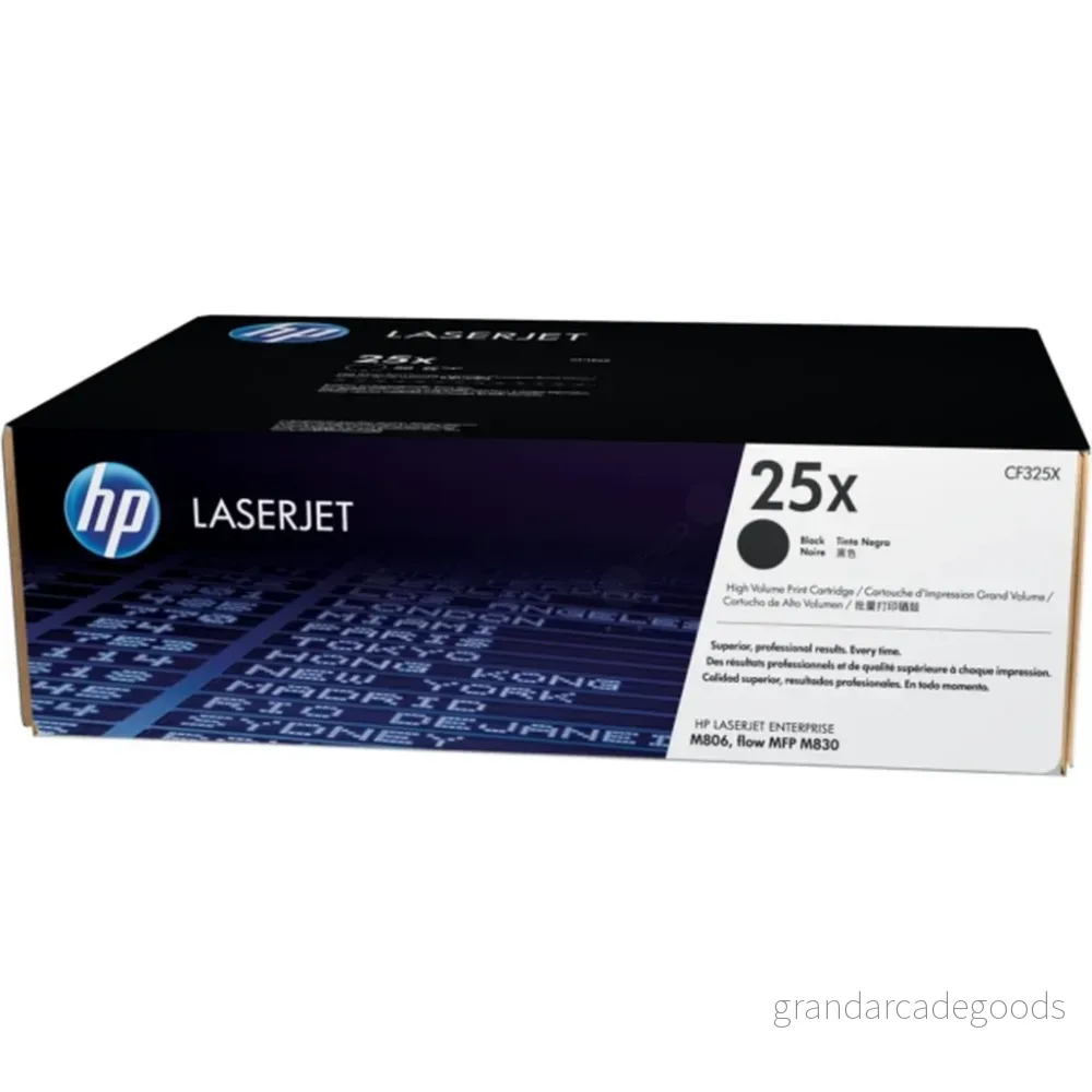 HP Toner CF325X 25X 34,5K Svart 886112762773