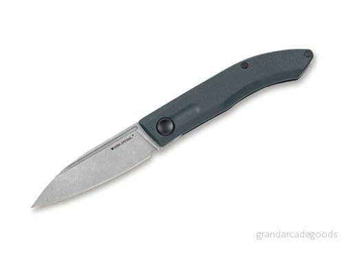 Real Steel unisex vuxen Stella G10 grön SW fickkniv, grön, 17,8 cm 4045011227288