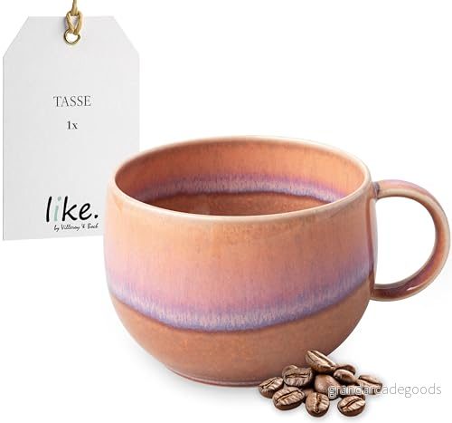 like. by Villeroy & Boch Perlemor Coral kaffekopp 12 x 9 7 cm 4003686412309