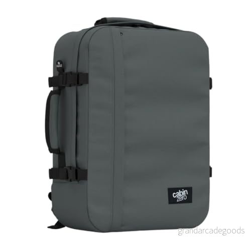 Cabinzero Unisex Classic CZ/061203/9999/ORGY Ryggsäck, Grå, 44 L 5060368840026
