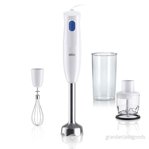 Bol mixeur Braun MQ10.202MWH Blanc 600 ml 8021098002358