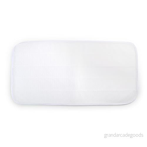 AEROSLEEP sömnsäkert madrassskydd säkerställer att ditt barn kan andas fritt 3D vaxkakestruktur 80 x 40 cm vit 5413421800015