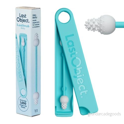 LastSwab Baby Bomullspinnar för Barn från LastObject Barnsäkra Miljövänliga Tops i Örat Fodral Tillverkat av Plast Havet Lätt Att Rengöra Designad Danmark Avfallsfri Produkt 5714820161319