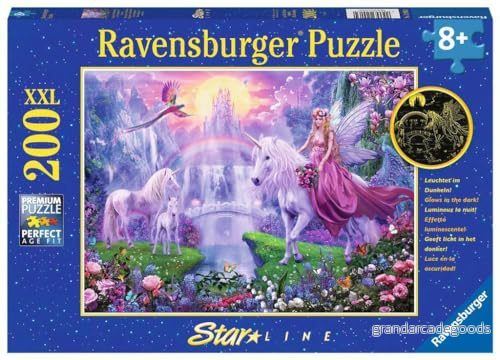 Ravensburger Magical Unicorn Night 200pcs. XXL 4005556129034