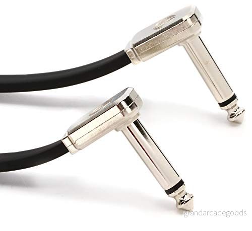 Ernie Ball 12 inch Single Flat Ribbon Patch Cable 749699103813