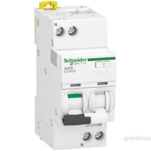 Schneider Electric Acti 9 icv40h 1pn c 6a 30ma a rcbo 3606489444570