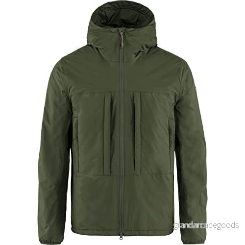 FJALLRAVEN Keb Wool vadderad jacka M jacka, Grön (djup skogen), herr, (Deep Forest), 7323450796747