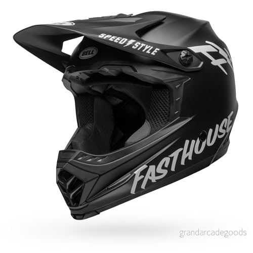 Bell Unisex's 9 Fusion MIPS MTB helhjälm,snabbhus matt svart, liten/53 55 cm 768686209253