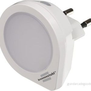 Brennenstuhl LED nattlampa med skymningssensor NL 01 QD/LED orienteringsljus (mjukt och diskret ljus, extremt låg strömförbrukning), vit, 1173190010 4007123676637 Brennenstuhl LED nattlampa med skymningssensor NL 01 QD/LED orienteringsljus (mjukt och diskret ljus, extremt låg strömförbrukning), vit, 1173190010 4007123676637
