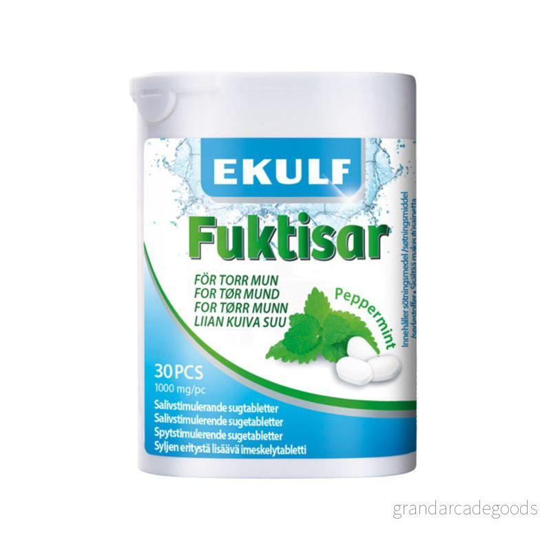 Ekulf fuktisar peppermint 30 st 7392222127201
