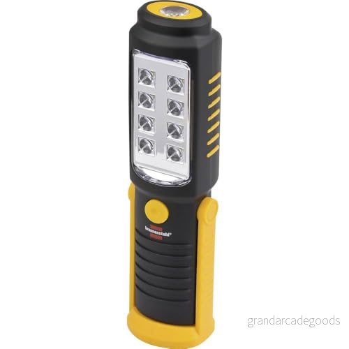 Brennenstuhl, SMD LED handlampa, plast, svart 4007123641611