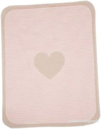 David Fussenegger 62661479 Juvel babyfilt "Hjärta", rosa 9007213183736