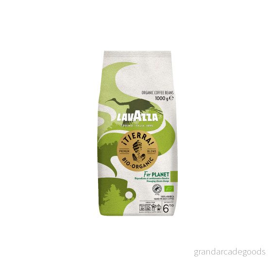Lavazza Tierra för Planet Bio-Organiska Kaffebönor 1 kg 8000070009745