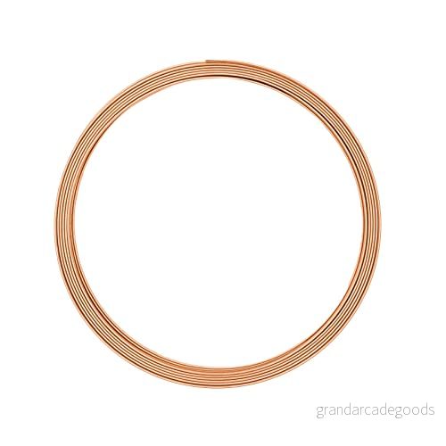 Vaessen Creative Aluminium platt tråd 5 x 1 mm m saffran orange, 8716052146185