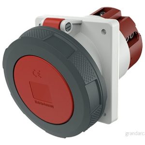 Mennekes Panel mounted recept. 125a5p6h400v ip67 4015394001034 Mennekes Panel mounted recept. 125a5p6h400v ip67 4015394001034