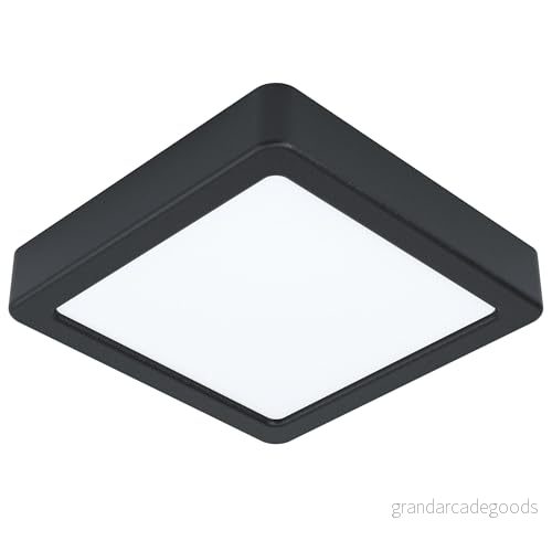 EGLO FUEVA 5 Plafond svart/vit 9002759992552