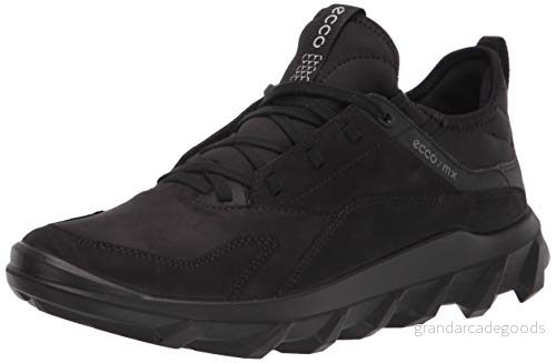 ECCO MX Sneakers, Storlek: 35, Zwart Skinn och textil 194890073234