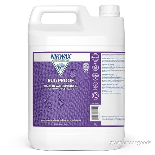 NIKWAX RUG PROOF 5L, impregnering hästtäcken 5020716275009