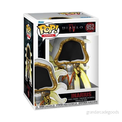 Funko POP! Games: Diablo 4 Inarius Vinylfigur för samlare Presentidé Officiell Merchandise Leksaker barn och vuxna Fans av videospel Modellfigur utställning 889698765312