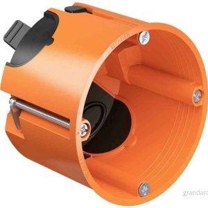 Kaiser One gang junction box ø68mm 4013456548299 Kaiser One gang junction box ø68mm 4013456548299